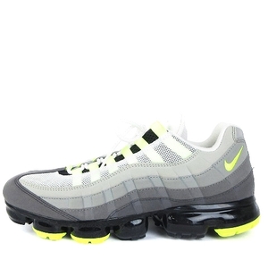 未使用品 ナイキ NIKE タグ付き Air Vapormax 95 エアヴェイパーマックス95 スニーカー シューズ 靴 AJ7292-00 イエローグラデ ネオンイエ