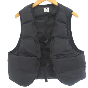 サスクワッチファブリックス SASQUATCH fabrix 18AW-JKH-001 TRAIL RUNNING DOWN PUFFER VEST ダウンベスト ブラック 黒 L アウター ■GY01