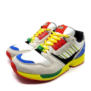 アディダス adidas レゴ コラボ ZX 8000 LEGO スニーカー FZ3482 マルチカラー 27cm 美品 メンズ