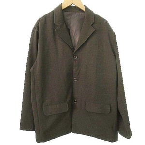 グラミチ GRAMICCI × アダムエロペ 別注 20AW EX LANATEC LEI JACKET ジャケット テーラード ウールライク S 茶 ブラウン ■U90 メンズ