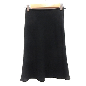  Natural Beauty NATURAL BEAUTY flair skirt knee height M black black /AU lady's 