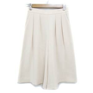  Dress Terior DRESSTERIOR culotte shorts short bread plain 36 beige /FF44 lady's 