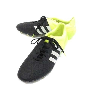 アディダス adidas サッカーシューズ スパイク フェイクレザー 28.5 ? イエロー 黒 ブラック /CT メンズ