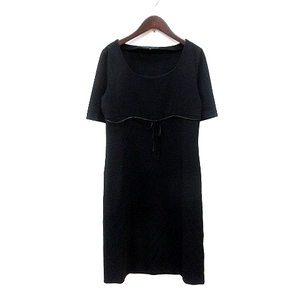  Untitled UNTITLED One-piece knee height short sleeves 9 black black /MN lady's 