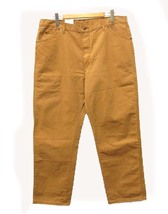 未使用品 ディッキーズ Dickies DUNGAREE JEAN ワークパンツ リラックスフィット 大きいサイズ ブラウン 40×32 メンズ_画像2