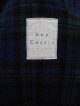 レイカズン Ray cassin ダッフルコート 裏地チェック フリーサイズ /ft レディース_画像5