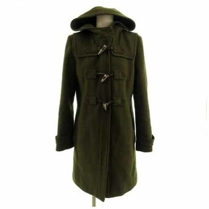  Rose Bud ROSE BUD coat duffle coat toggle button stop wool . khaki 2 lady's 