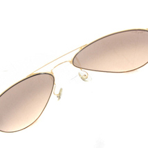 レイバン RAY BAN aviator large metal 001/3e サングラス ロゴ 56□14 135 茶色 ブラウン ゴールド色 rb3025 /SR3 メンズ_画像7