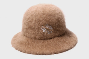 L 未使用品 2022AW F-LAGSTUF-F フラグスタフ FUR HAT ファーハット CAMEL キャメル 22AW-FS-51 /■In2 メンズ