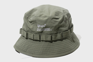 未使用品 2023SS WTAPS ダブルタップス JUNGLE 02 HAT NYCO. RIPSTOP. DOT SIGHT バケットハット バケハ 03 OLIVE DRAB/● メンズ