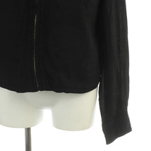 ローブドシャンブル robe de chambre COMME des GARCONS AD2000 00s ジャケット ブルゾン 内ボア ヴィンテージ 製品染め 黒 ブラック_画像5