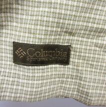 コロンビア Columbia ショートパンツ 短パン 綿 チェック柄 ハーフ丈 緑系 グリーン L 0908 メンズ_画像5