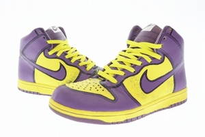 ナイキ NIKE 2007 DUNK HIGH 1 PIECE PREMIUM MEDICOM TOY BABEKUB CITY ダンク ハイ ピース プレミアム メディコムトイ 318998-751 28 ▲