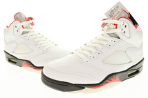 未使用品 ナイキ NIKE AIR JORDAN 5 RETRO FIRE RED 2020 26cm DA1911-102 エア ジョーダン V レトロ ファイア レッド 【ブランド古着ベク_画像1