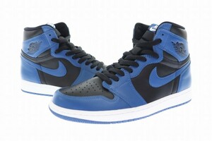 ナイキ NIKE AIR JORDAN 1 RETRO HIGH OG Dark Marina Blue エア ジョーダン レトロ ハイ ダーク マリーナ ブルー 555088-404 27 ブラック