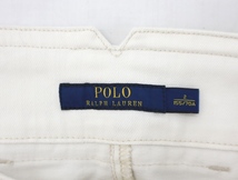 ポロ バイ ラルフローレン Polo by Ralph Lauren コットン 前ボタン タイトスカート 2 ホワイト 国内正規品_画像3