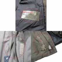 プラダスポーツ PRADA SPORT SGV155 GORE-TEX ゴアテックス 中綿ジャケット マウンテンパーカー ラバーロゴ ブルゾン ジップアップ ダーク_画像7