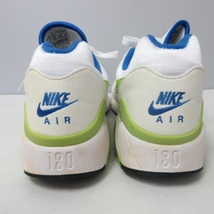 ナイキ NIKE 313103-131 鑑賞用 ジャンク Nike Air Max 180 History of Air スニーカー シューズ 白 ホワイト US 12 29cm 0729 ■GY18_画像7