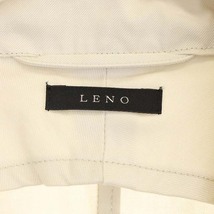 リノ LENO 2 BUTTON JACKET テーラードジャケット シングル 0 生成 エクリュ /DF ■OS ■SH レディース_画像3