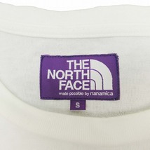 ノースフェイス パープルレーベル THE NORTH FACE PURPLE LABEL ロゴ プリント Tシャツ カットソー トップス 半袖 コットン NT3953N S_画像5