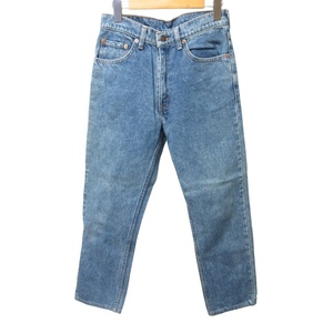 リーバイス Levi's 606-02 89年製 80s ヴィンテージ デニムパンツ ジーンズ テーパード 青系 ブルー系 W30 L31 S-M 0807 ■GY12 メンズ