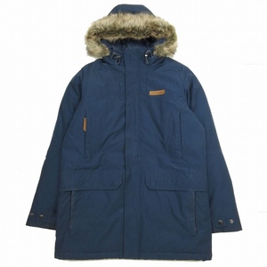 コロンビア Columbia MARQUAM PEAK JACKET マーカム ピーク ジャケット 中綿 フェイクファー フーデッド ブルゾン レザー ロゴ パッチ