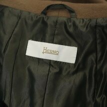 ヘルノ HERNO コート アウター ロング イタリア製 44 茶 ブラウン モカ /MF ■IBO20 レディース_画像3