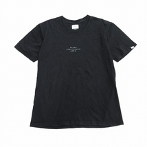 18ss ダブルタップス WTAPS PEACE TEE ロゴ プリント Tシャツ カットソー X02 黒 ブラック メンズ♪８_画像2