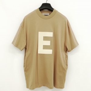 エッセンシャルズ FOG ESSENTIALS FEAR OF GOD Kids big E Pocket Tee 14/16 美品 ビッグ ロゴ ポケット Tシャツ トップス 半袖 ベージュ系