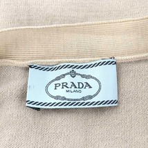 プラダ PRADA カーディガン 長袖 ウール 40 S グレー /AN8 ■GY09 レディース_画像4