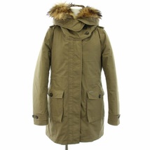 ウールリッチ WOOLRICH スカーレットパーカー 3wayモッズコート アウター フード ラクーンファー ライナー付き S カーキ /YT レディース_画像1