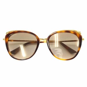 カルティエ Cartier パンテール ドゥ カルティエ サングラス 眼鏡 べっ甲柄 グラデーションレンズ 140 茶 ブラウン CT0150S-002