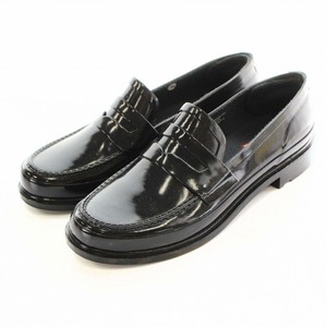  Hunter HUNTER M REFINED PENNY LOAFER GLOSS Loafer rain shoes low heel US7 25.0cm black black MFF9107RGL /TR18 men's 