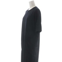 ロンハーマン Ron Herman 23SS Recycle Polyester Jersey Dress ワンピース ロング 半袖 XS 黒 ブラック /DF ■OS レディース_画像4