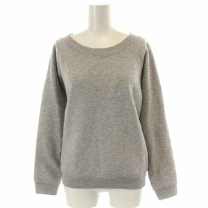  A.P.C. A.P.C. sweatshirt sweat pull over embroidery long sleeve XS gray /YI5 lady's 