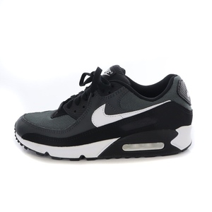 ナイキ NIKE AIR MAX 90 RECRAFT IRON GREY スニーカー ローカット US9.5 27.5cm 黒 ブラック グレー CN8490-002 /YB ■AD メンズ