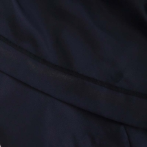 ミュベールワーク MUVEIL WORK ラップデザインプリーツスカート ミモレ丈 ロング フレア 38 紺 ネイビー ■OS レディース_画像8