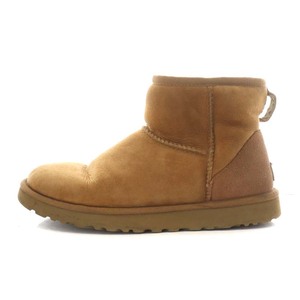 アグ オーストラリア UGG australia クラシック ミニ W CLASSIC MINI ムートンブーツ ショートブーツ 24.0cm 茶 ブラウン 5854