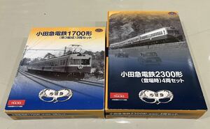 鉄道 コレクション 事業者 限定 品 小田急 電鉄 1700形 2300形 2箱 7両 鉄コレ 系