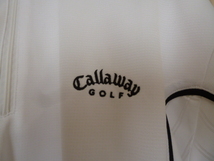 美品　Callaway GOLF（キャロウェイ）半袖シャツ　白　ホワイト　M_画像2