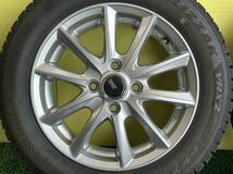 155/65R14 2019年スダットレス ブリヂストンブリザックVRX2 タイヤアルミセット　4穴 PCD100 ET+45 14×4.5J ハブ73mm_画像8