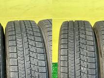 175/65R14 2019年スダットレス ブリヂストンブリザックVRX タイヤアルミセット 日産純正4穴 PCD100 ET+43 14×5.5J ハブ60mmキューブ等に_画像5