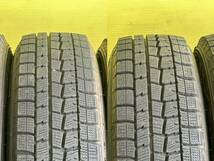 バリ山165/70R14 2019年スダットレス DUNLOP WINTER MAXX タイヤアルミセット　4穴 PCD100 ET+45 14×5.5J ハブ67mm_画像5