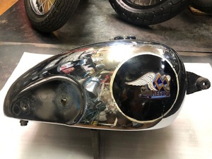 ★メグロ スタミナ Z7 500cc ガソリンタンク 東京★検 目黒製作所 セニア ジュニア レックス アーガス Z5 S3 K1 W1 W3 T1 S8