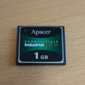 CFカード 1GB（ Apacer Compact Flash Industrial CF lll Memory Card）