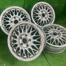 695.BBS RG105 TOYOTA 純正オプション 15×6J +45 114.3 5穴 4本 トヨタ 純正ホイール 希少 アルミホイール_画像10