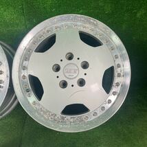 741.☆希少☆WORK ZMOON 16×7J +50 114.3 5穴 4本 ワーク 当時物 旧車 アルミホイール ディッシュ_画像5