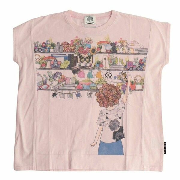 (新品)スカラーちゃんお買い物ビッグTシャツ　120cm ScoLar kids スカラーキッズ