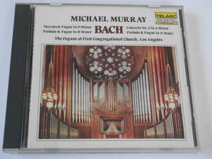 CD MICHAEL MURRAY「Bach / Los Angeles」JOHANN SEBASTIAN BACH CD-80088 1983
