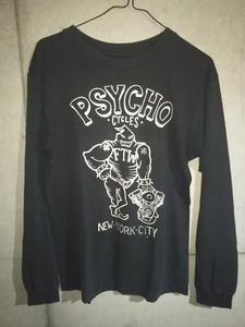 PSYCHO CYCLES 処刑人 ロンT Tシャツ ヴィンテージ ハーレー